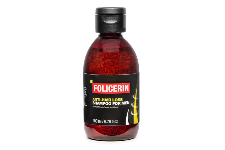 Flacon de shampooing Folicerin